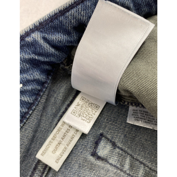 Madewell Jeans Womens 31 x 28 Relaxed Tapered Blue Medium Wash Denim Stretch - Picture 6 of 12